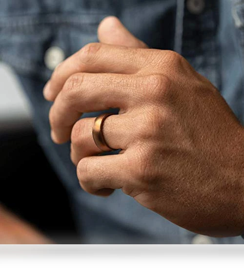 Classic Legend Silicone Ring - Ultra Comfortable, Breathable, Safe Wedding Band — Smart Rings, Enso Rings