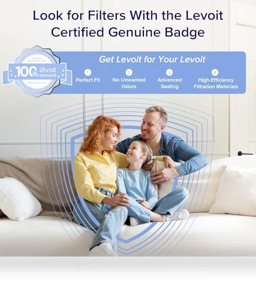 3-in-1 Air Purifier for Bedroom, Home, and Office — Air Purifier Components & Enhancements, LEVOIT
