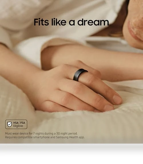 Galaxy Ring AI Smart Ring with Fitness and Sleep Tracking — Smart Rings, Samsung