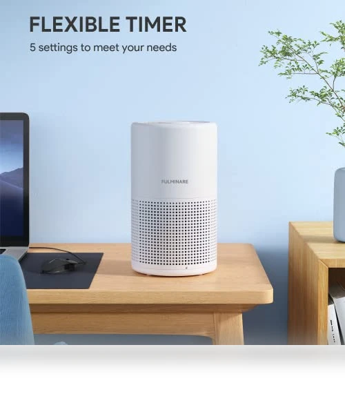 H13 True HEPA Air Purifier with Night Light — Electrostatic Air Purifiers, FULMINARE