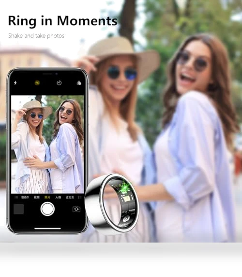 Health and Fitness Smart Ring with Heart Rate and Sleep Monitoring — Smart Rings, MERNEUO