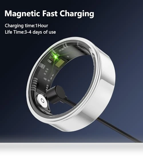 Health and Fitness Smart Ring with Heart Rate and Sleep Monitoring — Smart Rings, MERNEUO