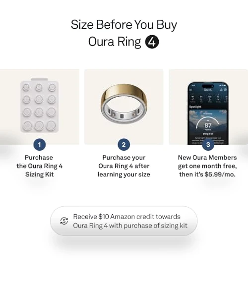 Oura Ring 4 Smart Ring - Sleep Tracking Wearable - Heart Rate - Fitness Tracker — Smart Rings, Oura