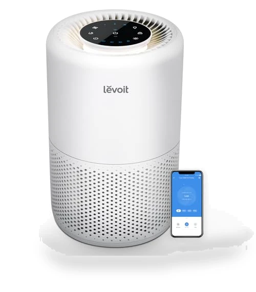 Smart WiFi Air Purifier for Home Bedroom, HEPA Sleep Mode, 916 ft² Coverage — Electrostatic Air Purifiers, LEVOIT