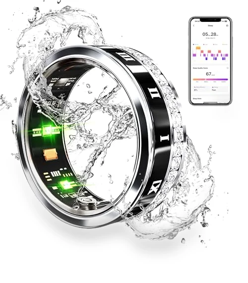 Fitness Tracker Smart Ring with Health Monitoring — Smart Rings, GANSI