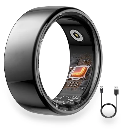 Smart Health Fitness Ring with Heart Rate, Blood Oxygen, Sleep Tracker — Smart Rings, Kuinha