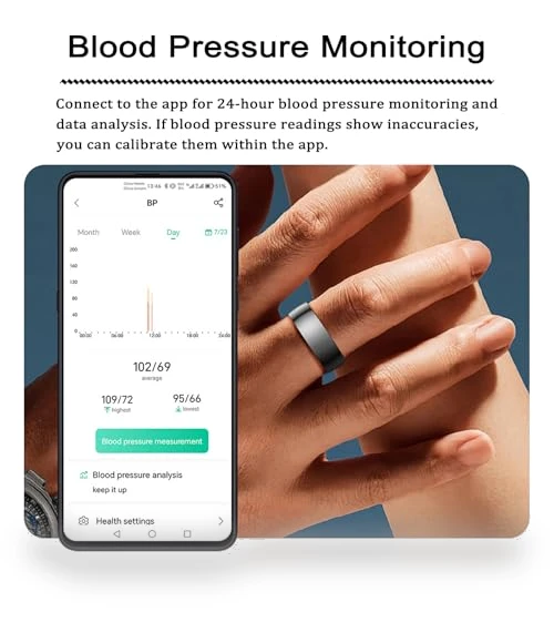 Ceramic Smart Health Ring with Sleep Tracker and Heart Rate Monitor — Smart Rings, Shenzhen Xinzhiyan Technology Co., Ltd.