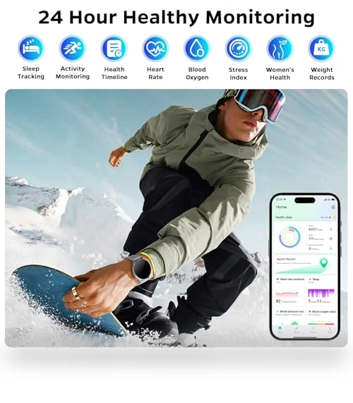 Smart Health Ring - Waterproof Fitness Tracker with Sleep Monitoring — Smart Rings, Emerhome