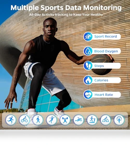 Smart Health Ring - Waterproof Fitness Tracker with Sleep Monitoring — Smart Rings, Emerhome