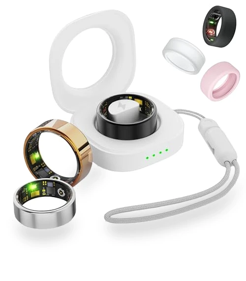 Smart Health Tracker Ring with Remote Photography, IP68 Waterproof — Smart Rings, UniJethro