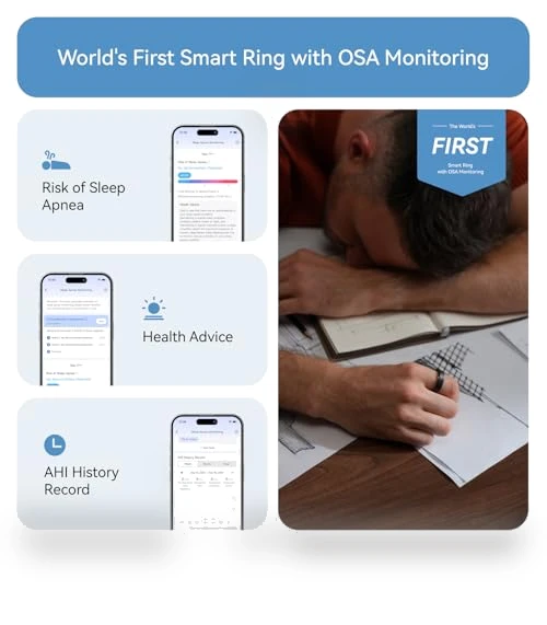 Smart Ring with Sleep Apnea Monitoring, 12-Day Battery Life, Health Tracker — Smart Rings, RingConn