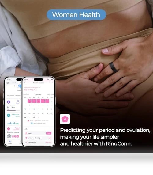 Smart Ring Health Tracker with 7-Day Battery Life — Smart Rings, RingConn