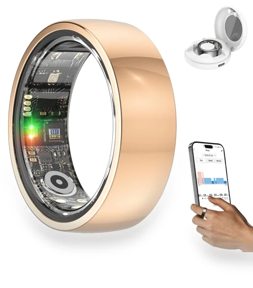 Upgraded Smart Ring Health Tracker with Sleep, Step, Heart Rate, Blood Oxygen Monitoring — Smart Rings, Shenzhen Xinzhiyan Technology Co., Ltd.