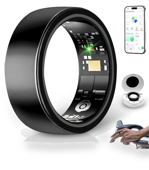 Smart Ring with Sleep and Step Tracker, IP68 Waterproof — Smart Rings, SSPATIOS