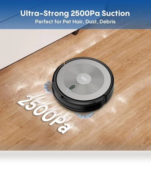 2-in-1 Robot Vacuum and Mop Combo with Smart Navigation — Smart Cleaning Robots, AZQQ