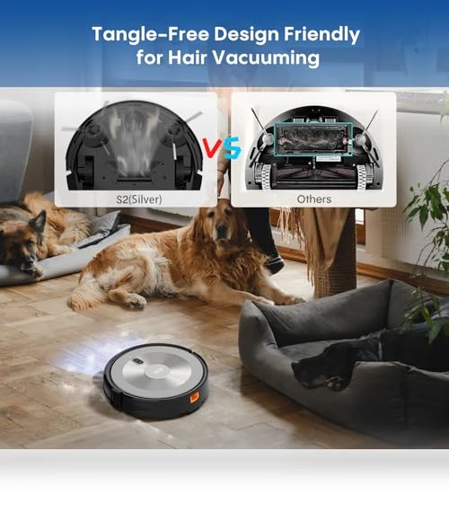 2-in-1 Robot Vacuum and Mop Combo with Smart Navigation — Smart Cleaning Robots, AZQQ