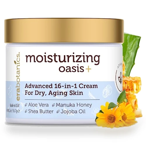 Advanced Face Moisturizer for Dry Skin - Nourishing Night Cream — Beauty & Personal Care, Era Organics