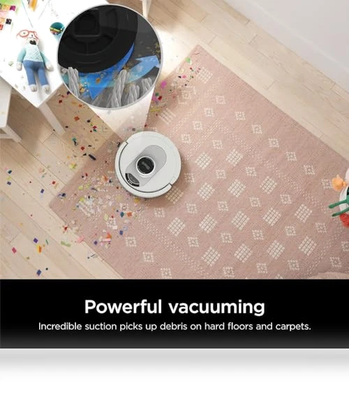 AI Ultra Voice Control Robot Vacuum with Matrix Clean Navigation — Smart Cleaning Robots, Shark