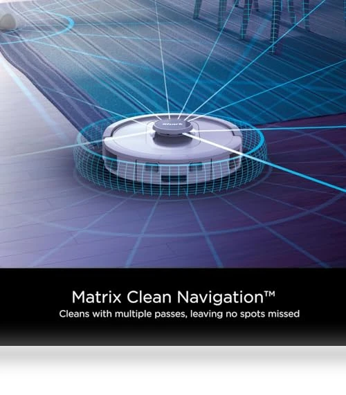 AI Ultra Voice Control Robot Vacuum with Matrix Clean Navigation — Smart Cleaning Robots, Shark