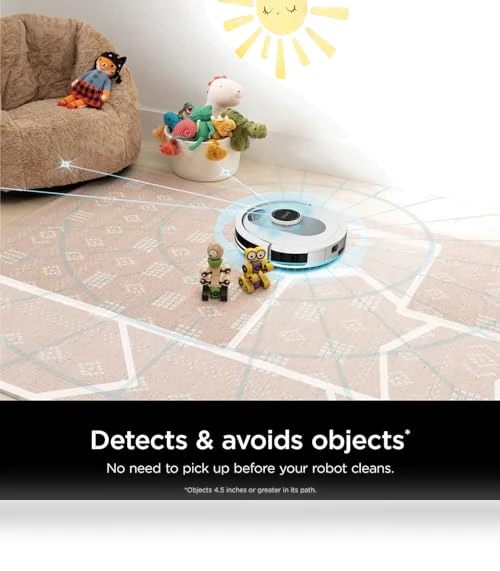 AI Ultra Voice Control Robot Vacuum with Matrix Clean Navigation — Smart Cleaning Robots, Shark