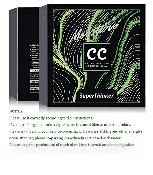 Air Cushion CC Cream Mushroom Head Foundation — Foundation, SuperThinker