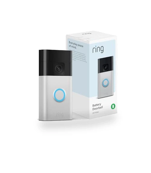 Battery Doorbell with Head-to-Toe Video, Live View, Two-Way Talk, Motion Detection & Alerts — Kits, Ring