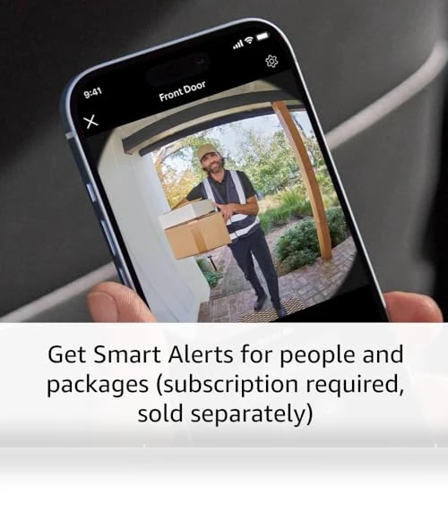 Battery Doorbell with Head-to-Toe Video, Live View, Two-Way Talk, Motion Detection & Alerts — Kits, Ring