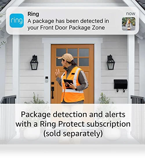 Battery Doorbell Plus with HD+ Video and Two-Way Talk — Kits, Ring