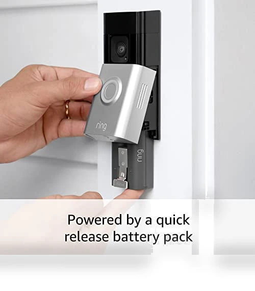 Battery Doorbell Plus with HD+ Video and Two-Way Talk — Kits, Ring