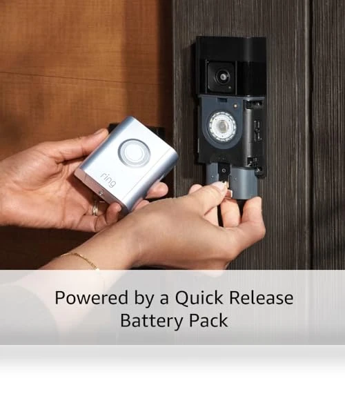 Battery Doorbell Pro with Two-Way Talk, 3D Motion Detection, 1536p HD+ Video — Smart Home Security, Ring
