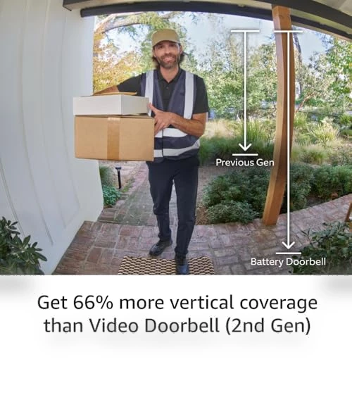 Battery Doorbell with Chime - Smart Home Security — Kits, Ring
