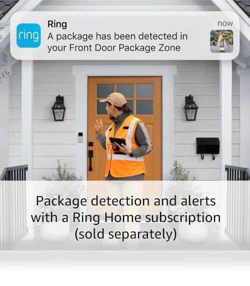 Battery Doorbell with Chime - Smart Home Security — Kits, Ring