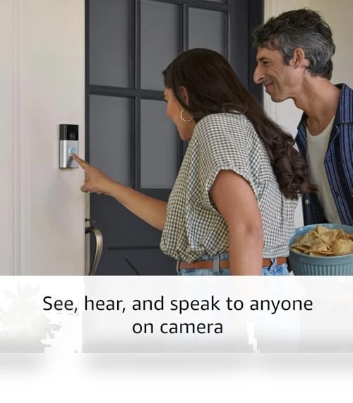 Battery Doorbell with Chime - Smart Home Security — Kits, Ring