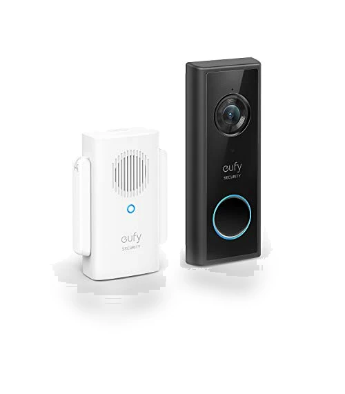 Battery Video Doorbell Kit, 1080p, No Subscription, Wi-Fi, 120-Day Battery Life, AI Detection — Kits, eufy
