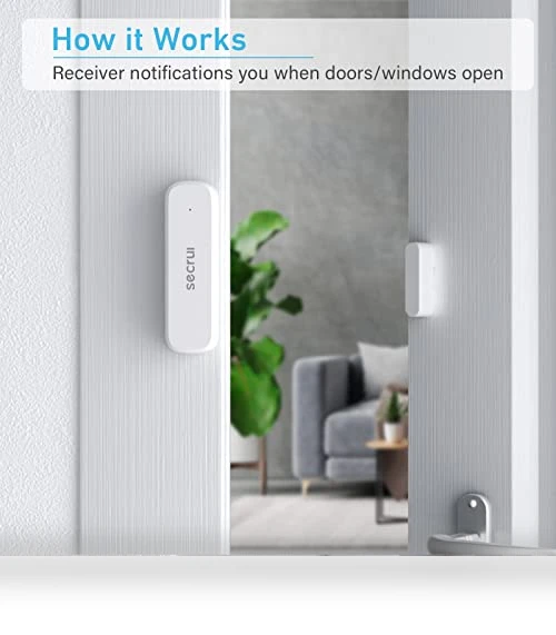 Wireless Door Chime with 500ft Range, 52 Chime Options — Kits