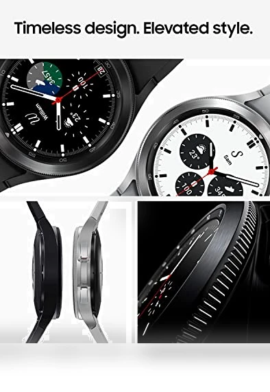 Galaxy Watch 4 Classic Smartwatch with ECG Monitor — Smartwatches, Samsung