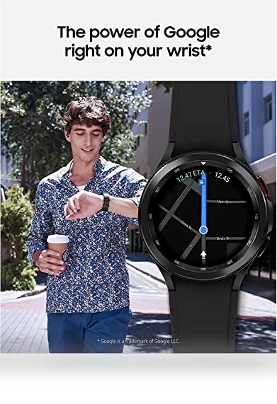 Galaxy Watch 4 Classic Smartwatch with ECG Monitor — Smartwatches, Samsung