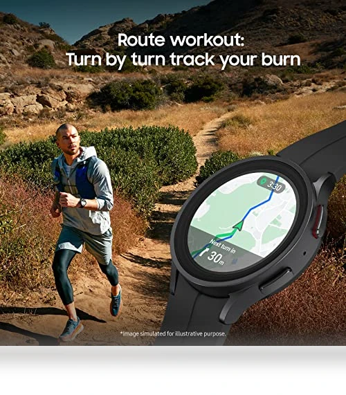 Galaxy Watch 5 Pro 45mm Bluetooth Smartwatch with Health Tracker — Smartwatches, Samsung