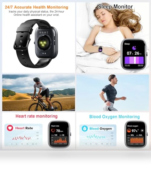 2025 HD 1.91" Smartwatch with Call Function, 112+ Sports Modes, Fitness Tracker — Smartwatches, uaue