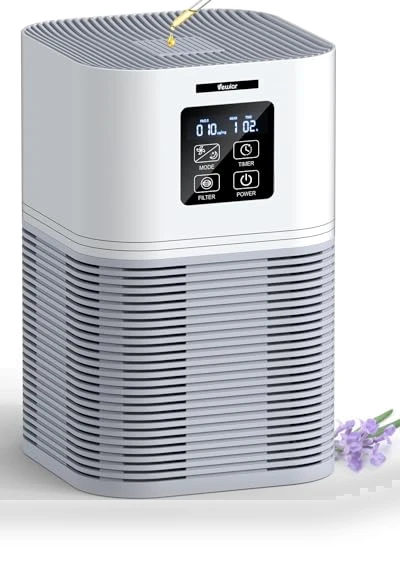 HEPA Air Purifier for Large Room up to 600 sq.ft with Fragrance Sponge — Electrostatic Air Purifiers, VEWIOR