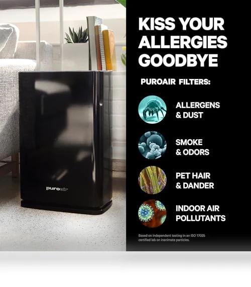 HEPA Air Purifier for Large Rooms - 2,000 Sq Ft Coverage — Electrostatic Air Purifiers, PuroAir
