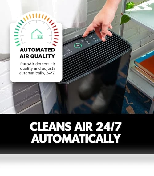 HEPA Air Purifier for Large Rooms - 2,000 Sq Ft Coverage — Electrostatic Air Purifiers, PuroAir