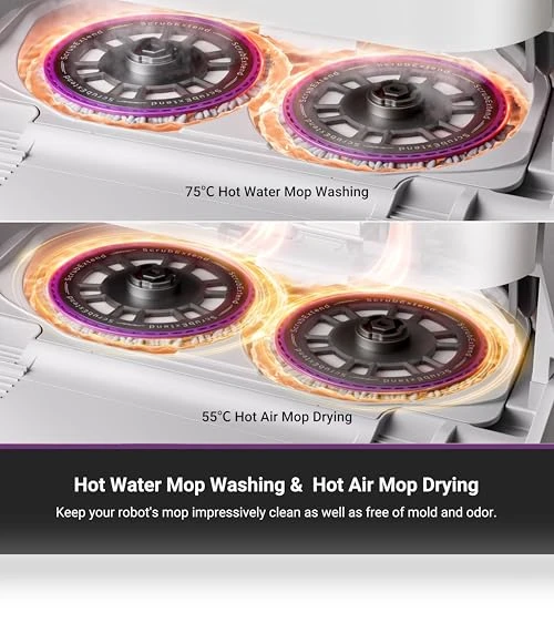 Ultra Robot Vacuum and Mop with Self Emptying Base — Smart Cleaning Robots, Eureka