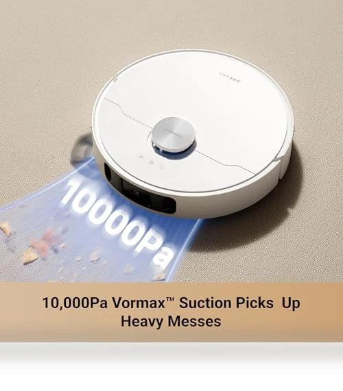 Robot Vacuum and Mop with 10,000Pa Suction, MopExtend Technology — Smart Cleaning Robots, Dreame