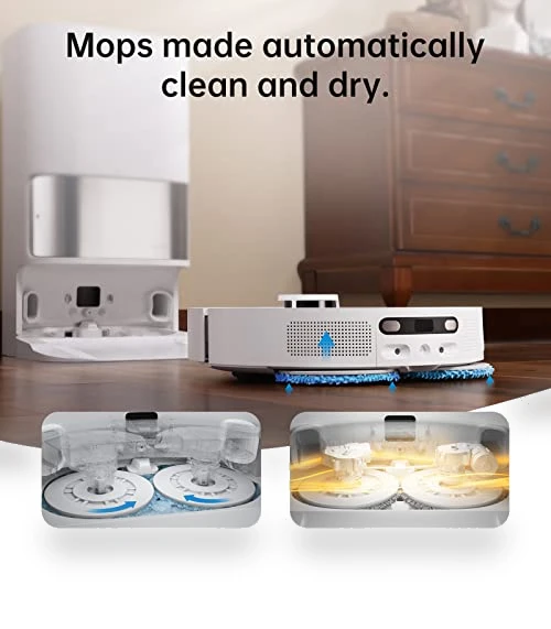 L10s Ultra Robot Vacuum and Mop Combo with Self-Emptying Base — Smart Cleaning Robots, Dreame
