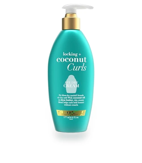Coconut Curls Air Dry Cream for Frizz-Free Curls — Hair Styling Solutions, OGX