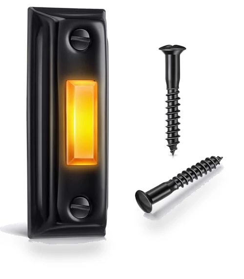 Heavy Duty Metal Doorbell Push Button with LED Light — Push Buttons, Dreyoo