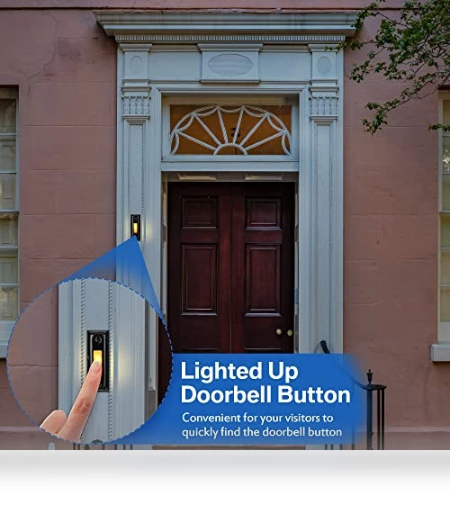 Heavy Duty Metal Doorbell Push Button with LED Light — Push Buttons, Dreyoo