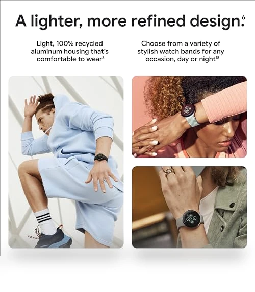 Pixel Watch 2 Smartwatch with Fitbit Features - Heart Rate Tracking, Stress Management — Smartwatches, Google