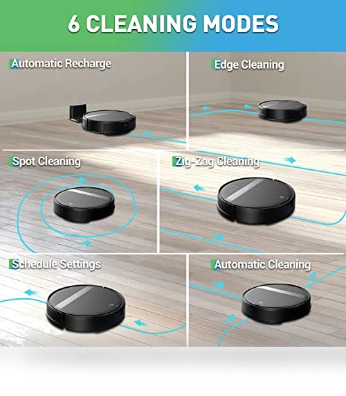 Smart Robot Vacuum and Mop Combo with WiFi/Alexa/App Control — Smart Cleaning Robots, Kilgone
